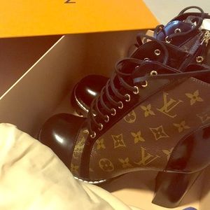 Louis Vuitton ankle boots! Beautiful new boots